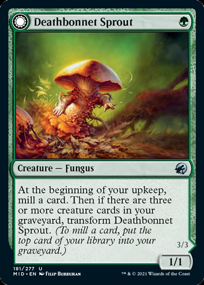 Deathbonnet Sprout // Deathbonnet Hulk [Innistrad: Midnight Hunt] - Evolution TCG