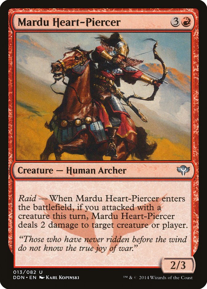 Mardu Heart-Piercer [Duel Decks: Speed vs. Cunning] - Evolution TCG | Evolution TCG