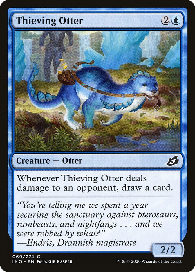 Thieving Otter [Ikoria: Lair of Behemoths] - Evolution TCG