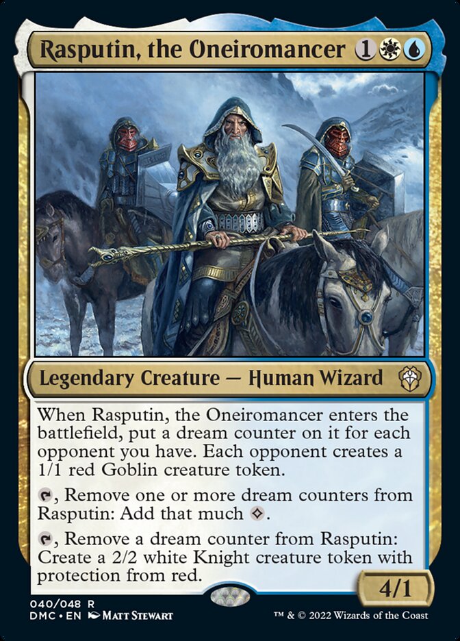 Rasputin, the Oneiromancer [Dominaria United Commander] - Evolution TCG