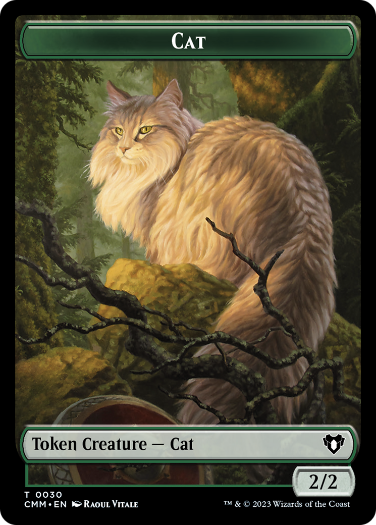 Cat Token (30) [Commander Masters Tokens] - Evolution TCG