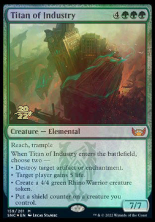 Titan of Industry [Streets of New Capenna Prerelease Promos] - Evolution TCG