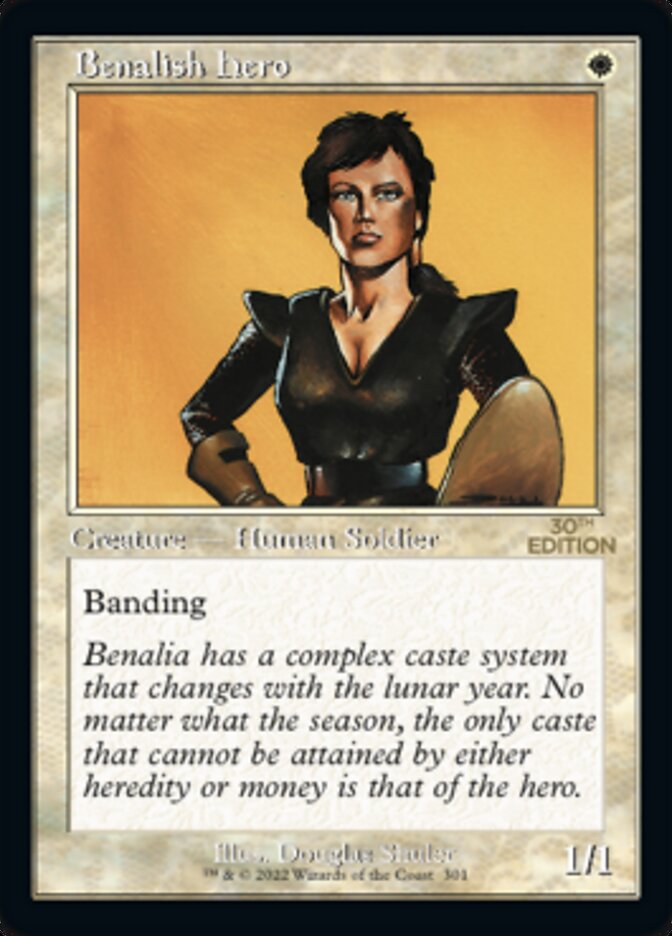 Benalish Hero (Retro) [30th Anniversary Edition] - Evolution TCG