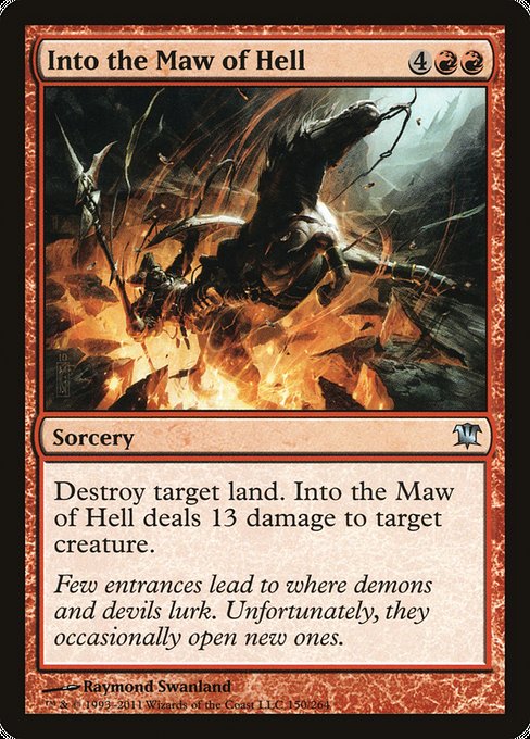 Into the Maw of Hell [Innistrad] - Evolution TCG