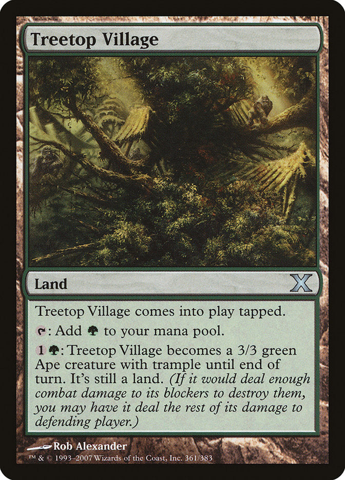 Treetop Village [Tenth Edition] - Evolution TCG