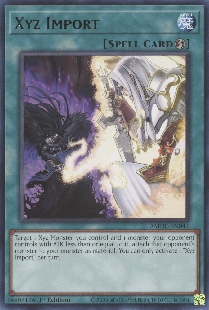 Xyz Import [AMDE-EN044] Rare - Evolution TCG