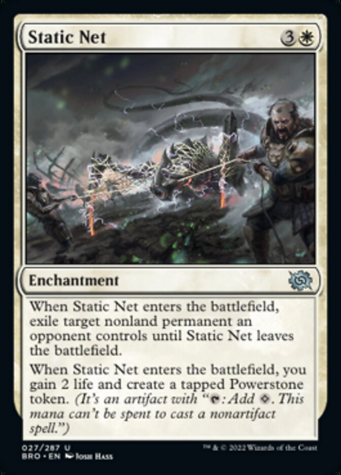 Static Net [The Brothers' War] - Evolution TCG