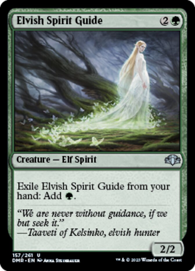 Elvish Spirit Guide [Dominaria Remastered] - Evolution TCG