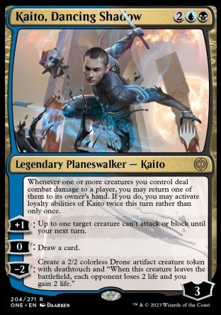 Kaito, Dancing Shadow (Promo Pack) [Phyrexia: All Will Be One Promos] - Evolution TCG