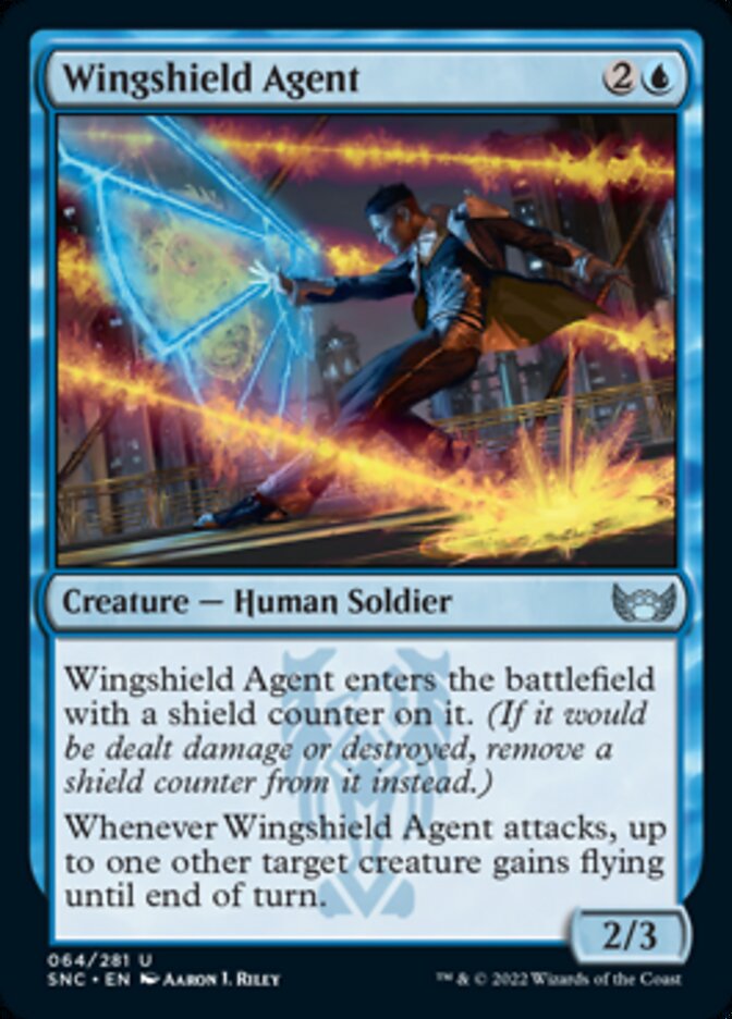 Wingshield Agent [Streets of New Capenna] - Evolution TCG
