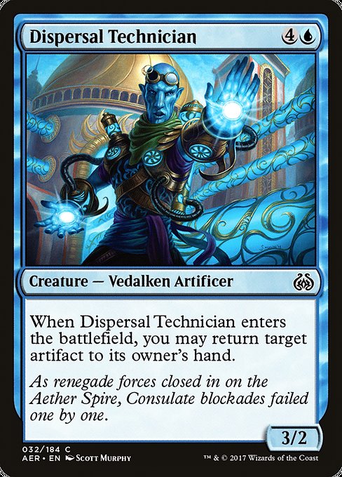 Dispersal Technician [Aether Revolt] - Evolution TCG