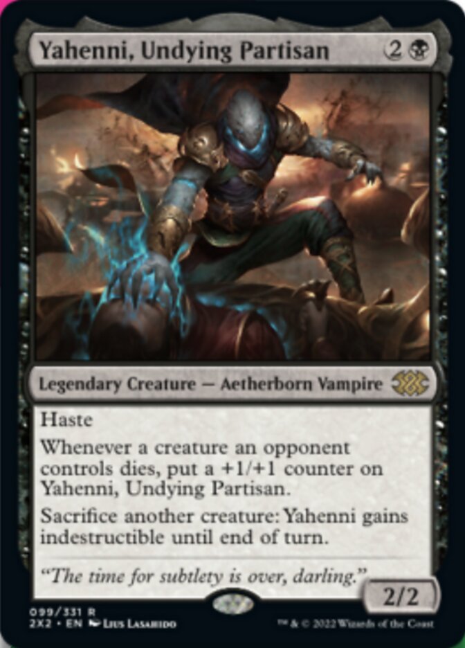 Yahenni, Undying Partisan [Double Masters 2022] - Evolution TCG