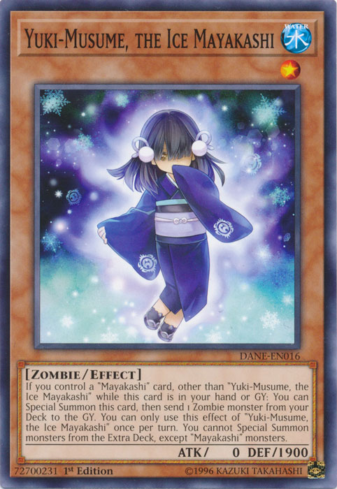 Yuki-Musume, the Ice Mayakashi [DANE-EN016] Common - Evolution TCG