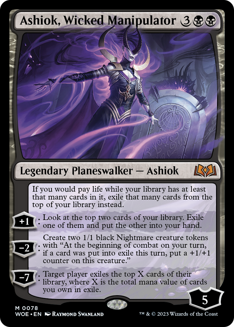 Ashiok, Wicked Manipulator [Wilds of Eldraine] - Evolution TCG