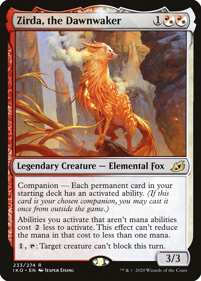 Zirda, the Dawnwaker [Ikoria: Lair of Behemoths] - Evolution TCG