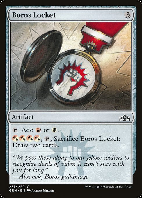 Boros Locket [Guilds of Ravnica] - Evolution TCG