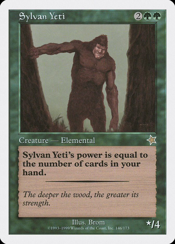 Sylvan Yeti [Starter 1999] - Evolution TCG