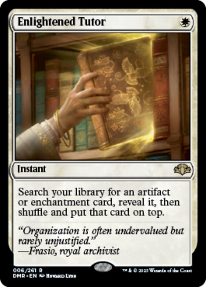 Enlightened Tutor [Dominaria Remastered] - Evolution TCG