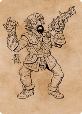 Jan Jansen, Chaos Crafter Art Card [Commander Legends: Battle for Baldur's Gate Art Series] - Evolution TCG