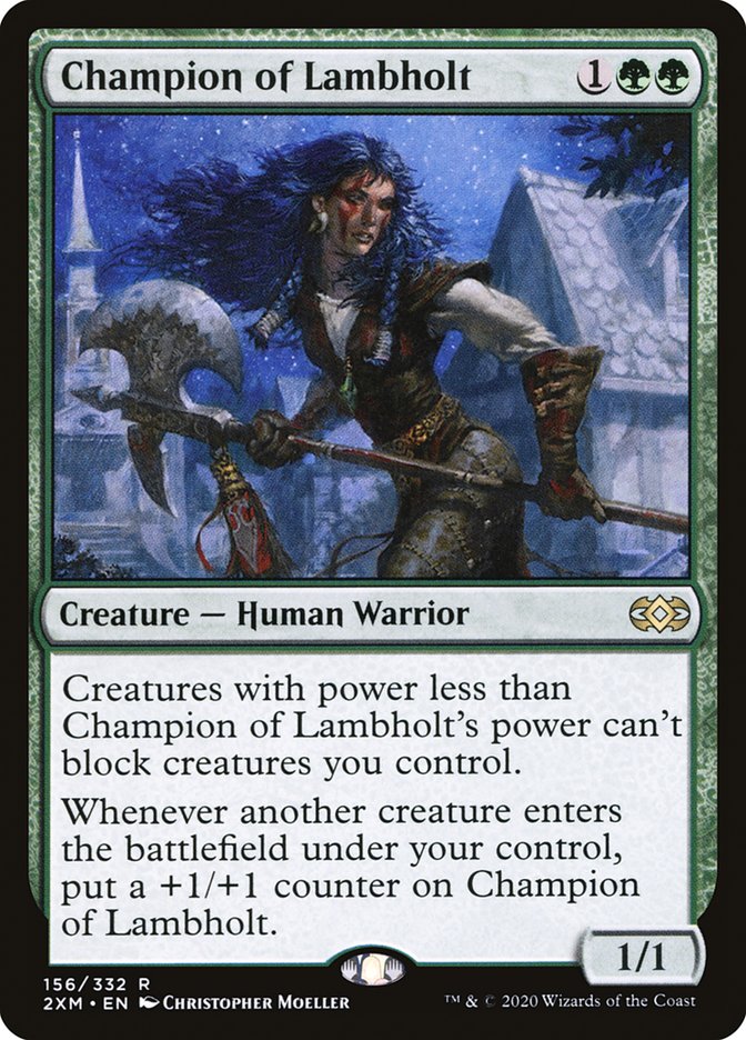 Champion of Lambholt [Double Masters] - Evolution TCG