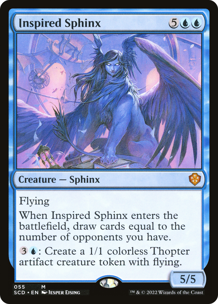 Inspired Sphinx [Starter Commander Decks] - Evolution TCG