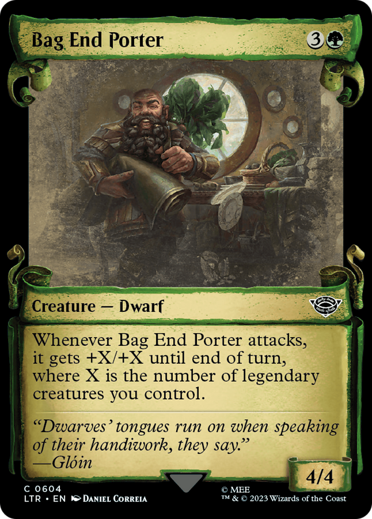 Bag End Porter [The Lord of the Rings: Tales of Middle-Earth Showcase Scrolls] - Evolution TCG