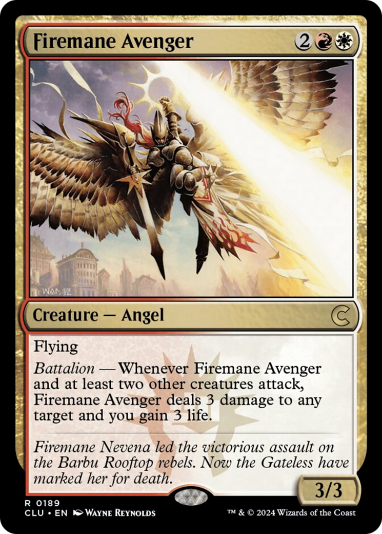 Firemane Avenger [Ravnica: Clue Edition] - Evolution TCG