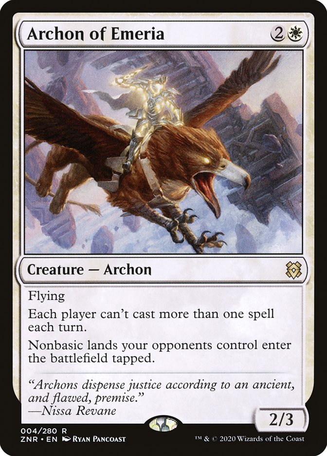 Archon of Emeria [Zendikar Rising] - Evolution TCG