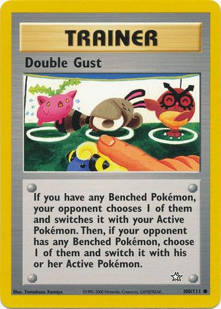 Double Gust (100/111) [Neo Genesis Unlimited] - Evolution TCG