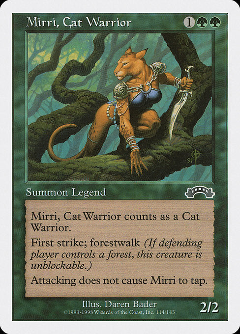 Mirri, Cat Warrior [Anthologies] - Evolution TCG