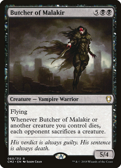 Butcher of Malakir [Commander Anthology Volume II] - Evolution TCG