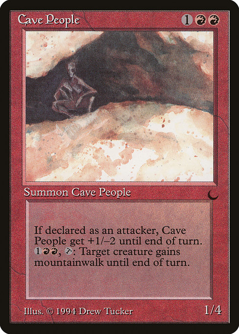 Cave People [The Dark] - Evolution TCG