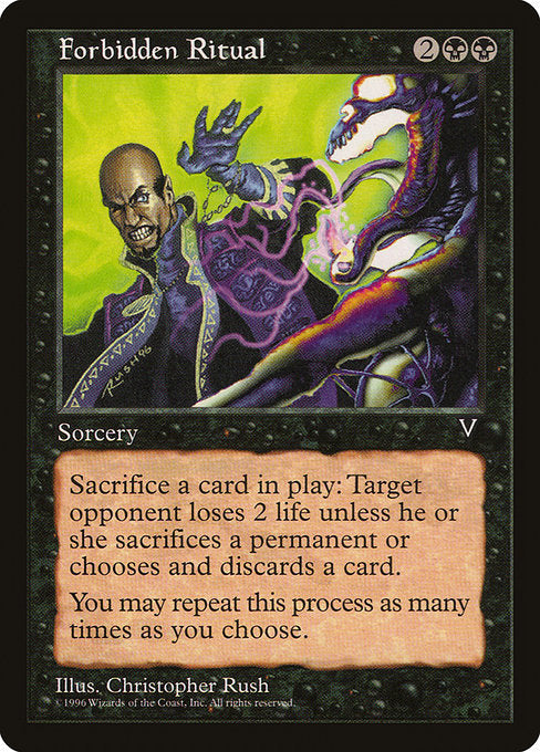 Forbidden Ritual [Visions] - Evolution TCG