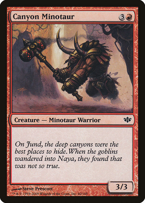 Canyon Minotaur [Conflux] - Evolution TCG