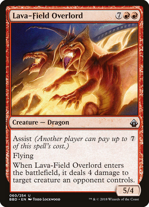 Lava-Field Overlord [Battlebond] - Evolution TCG