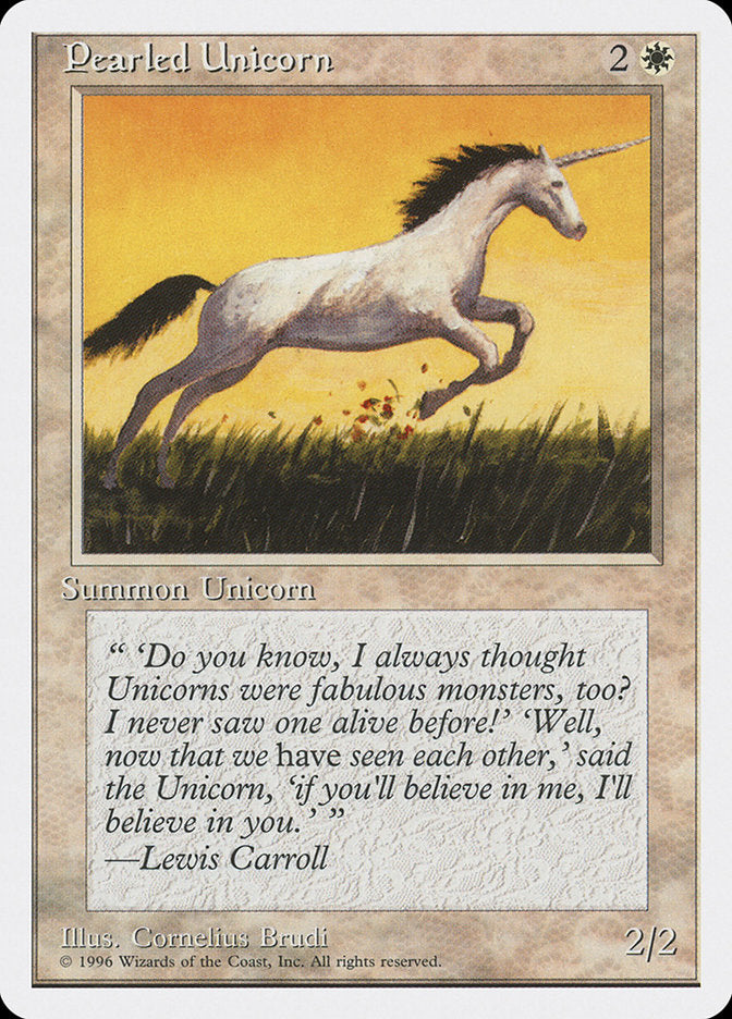 Pearled Unicorn [Introductory Two-Player Set] - Evolution TCG