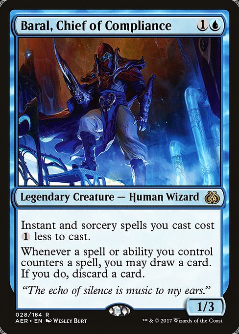 Baral, Chief of Compliance [Aether Revolt] - Evolution TCG