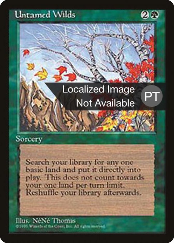 Untamed Wilds [Fourth Edition (Foreign Black Border)] - Evolution TCG