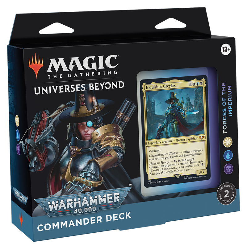 Warhammer 40,000 - Commander Deck (Forces of the Imperium) - Evolution TCG