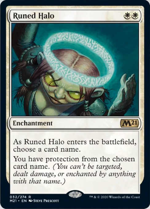 Runed Halo [Core Set 2021] - Evolution TCG