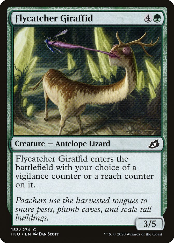 Flycatcher Giraffid [Ikoria: Lair of Behemoths] - Evolution TCG