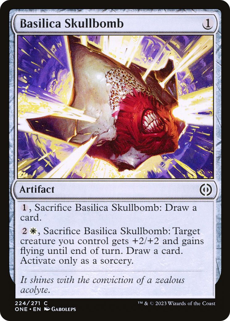 Basilica Skullbomb [Phyrexia: All Will Be One] - Evolution TCG