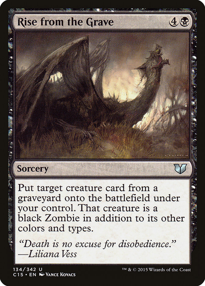 Rise from the Grave [Commander 2015] - Evolution TCG