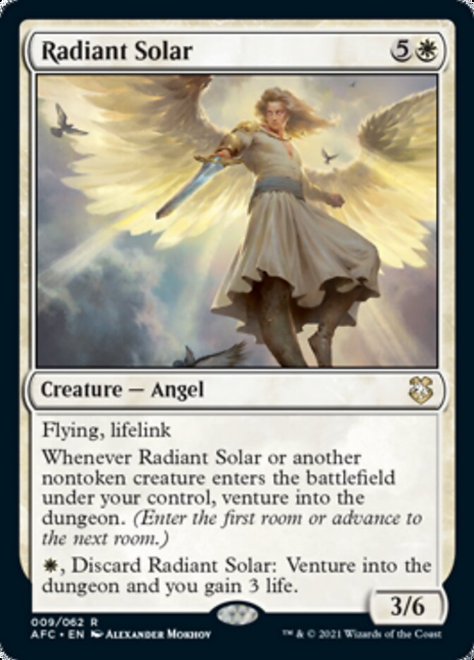 Radiant Solar [Dungeons & Dragons: Adventures in the Forgotten Realms Commander] - Evolution TCG