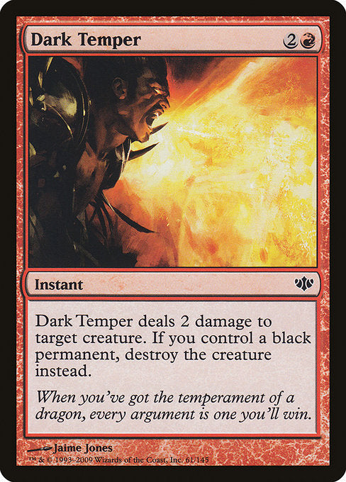 Dark Temper [Conflux] - Evolution TCG