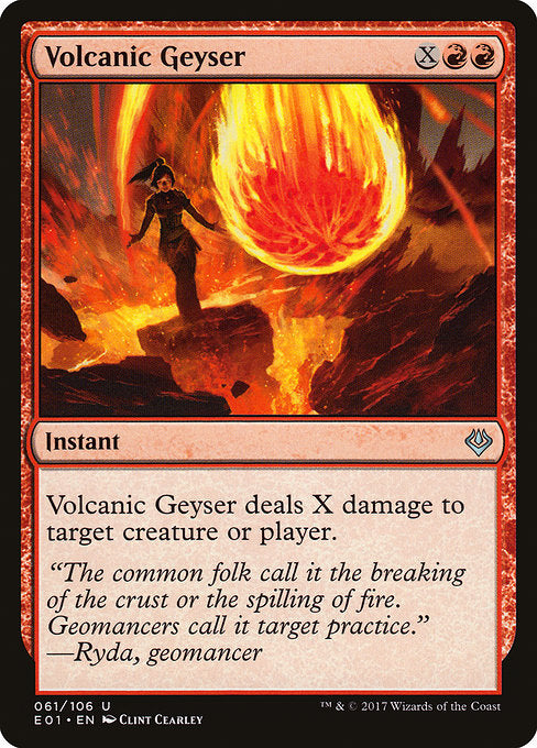 Volcanic Geyser [Archenemy: Nicol Bolas] - Evolution TCG
