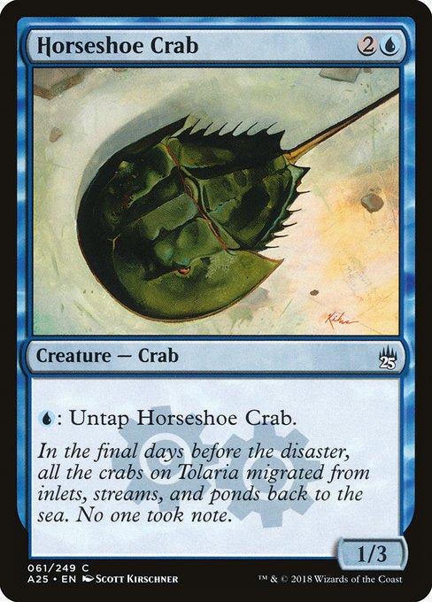 Horseshoe Crab [Masters 25] - Evolution TCG