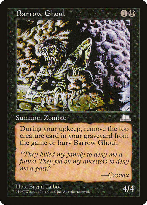 Barrow Ghoul [Weatherlight] - Evolution TCG