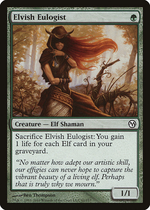 Elvish Eulogist [Duels of the Planeswalkers] - Evolution TCG