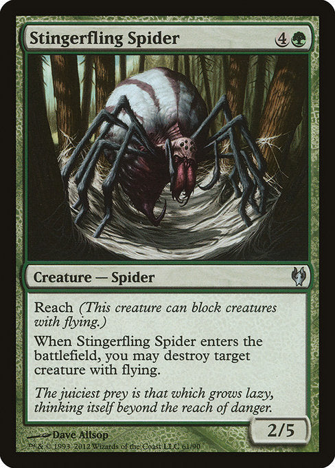 Stingerfling Spider [Duel Decks: Izzet vs. Golgari] - Evolution TCG